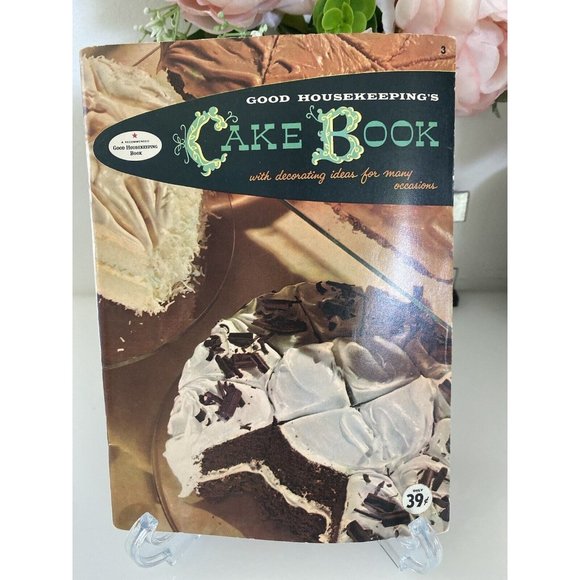 1958 Good Housekeeping Cake Book Decorating Ideas Excellent Condition Vintage - Picture 1 of 16